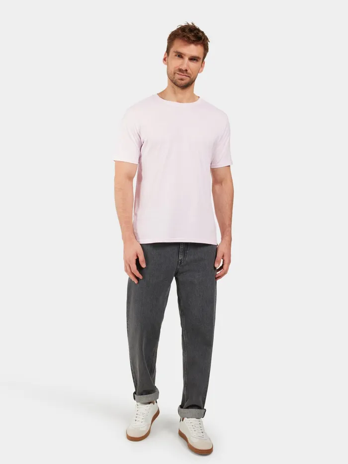Men Harald Tshirt Sky Pink Didriksons TShirts and Polos