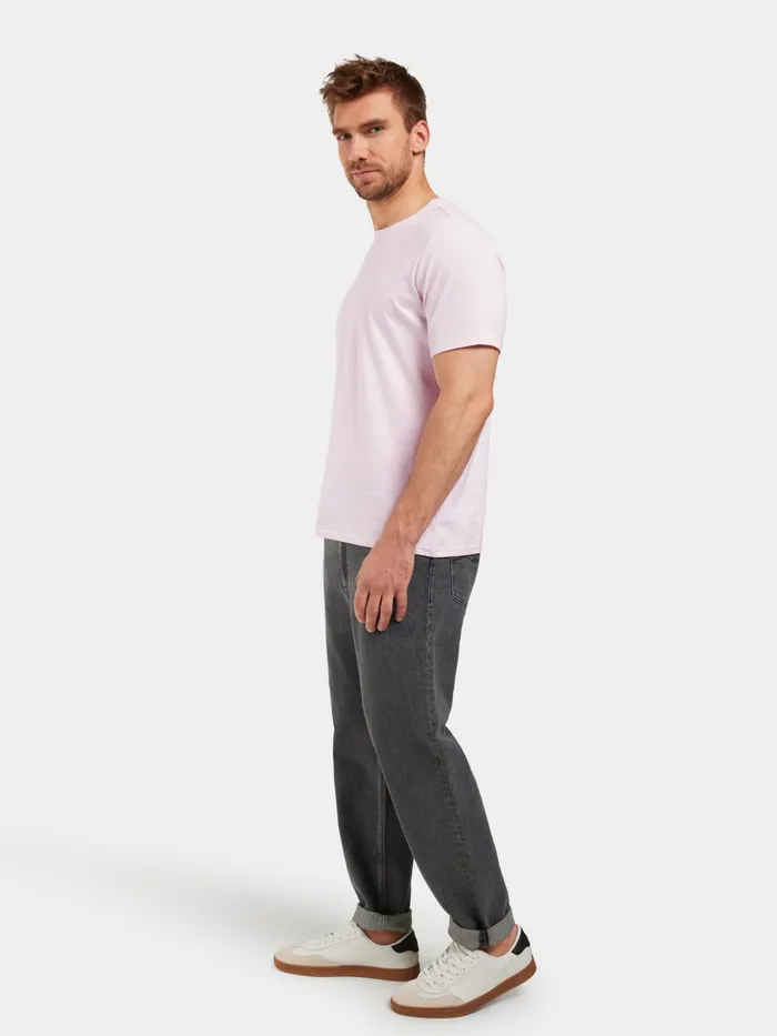 Men Harald Tshirt Sky Pink Didriksons TShirts and Polos
