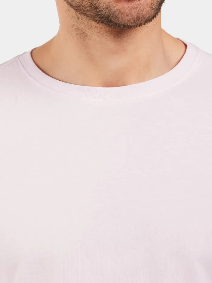 Men Harald Tshirt Sky Pink Didriksons TShirts and Polos
