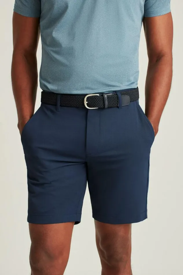 Men Highland Tour Golf Shorts Navy Bonobos Golf Shorts