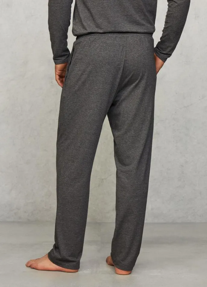 Men Homewear Hackett London Relaxed Fit Pyjama Trousers Marl Grey