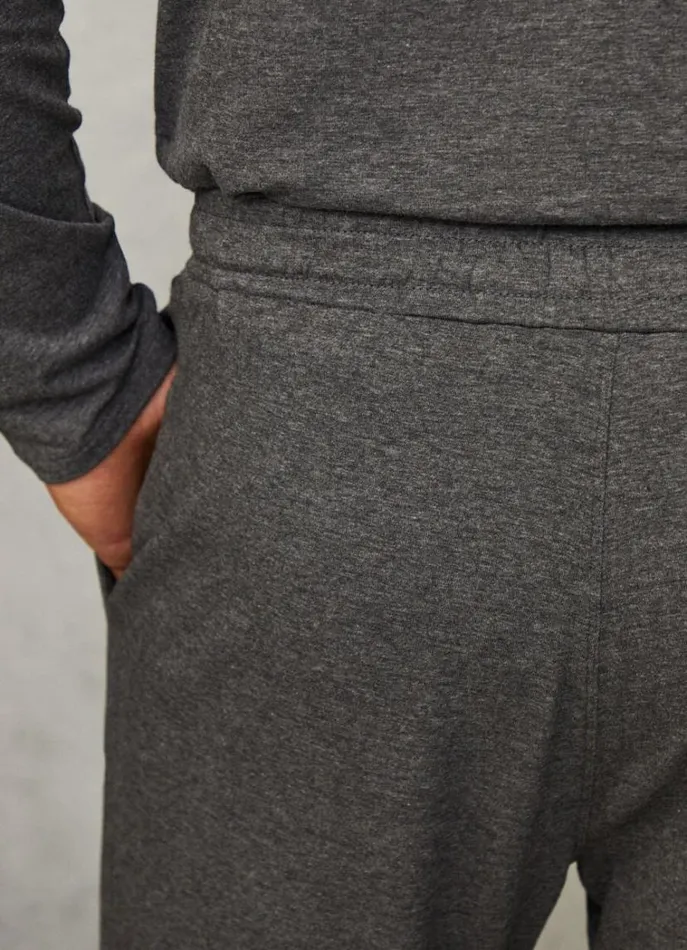 Men Homewear Hackett London Relaxed Fit Pyjama Trousers Marl Grey