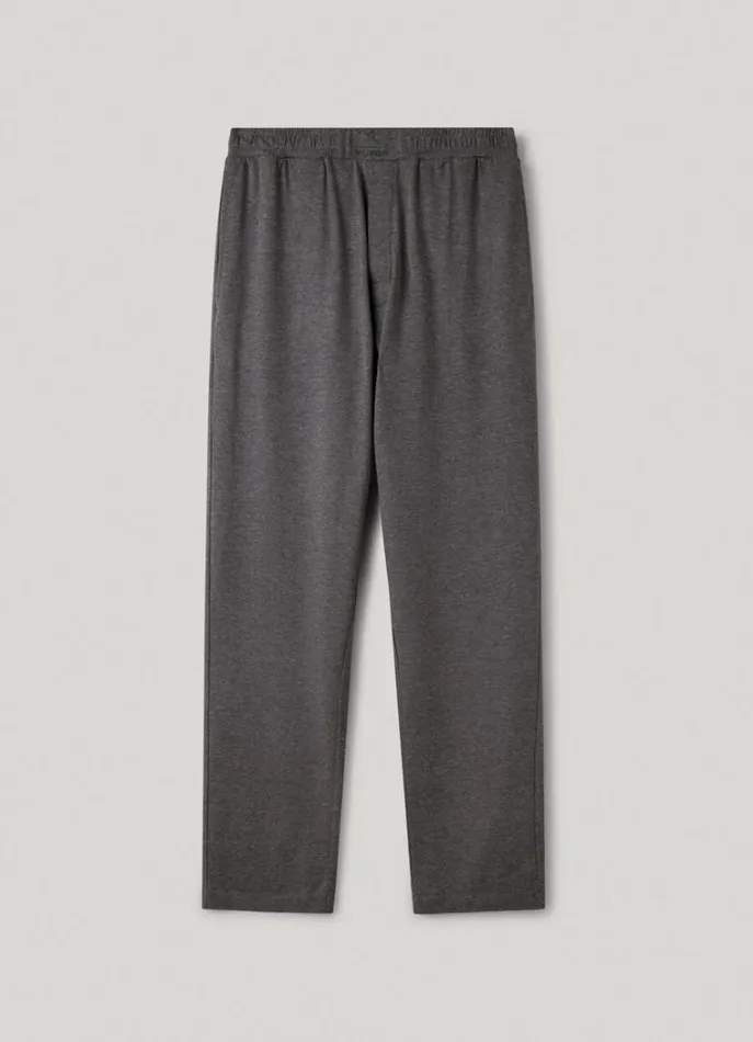 Men Homewear Hackett London Relaxed Fit Pyjama Trousers Marl Grey