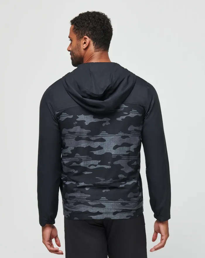 Men Hoodies and Sweatshirts TravisMathew CAMO TECH HOODIE Black