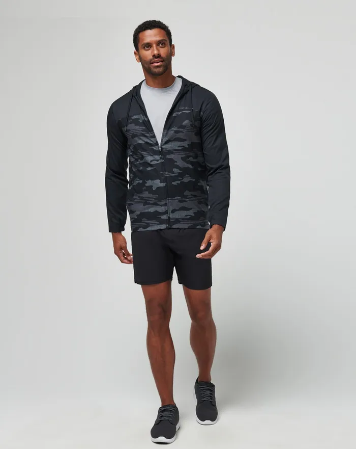 Men Hoodies and Sweatshirts TravisMathew CAMO TECH HOODIE Black