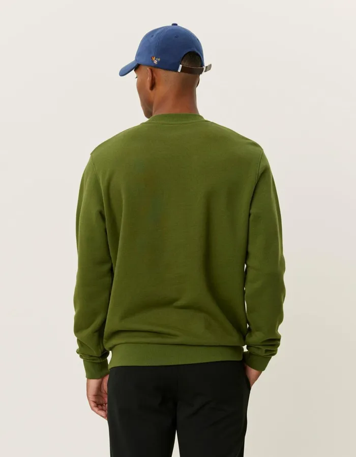 Men Ivy League Sweatshirt 8211 Chive Green Les Deux HoodiesSweatshirts