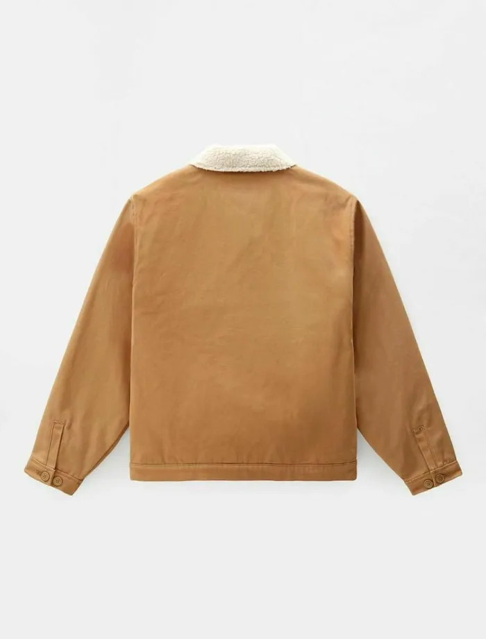 Men Jackets Dickies Duck Canvas Deck Jacket Brown Duck