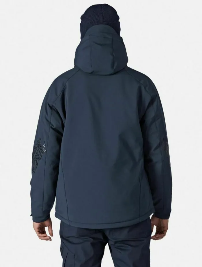 Men Jackets Dickies Winter Softshell Jacket Navy Blue