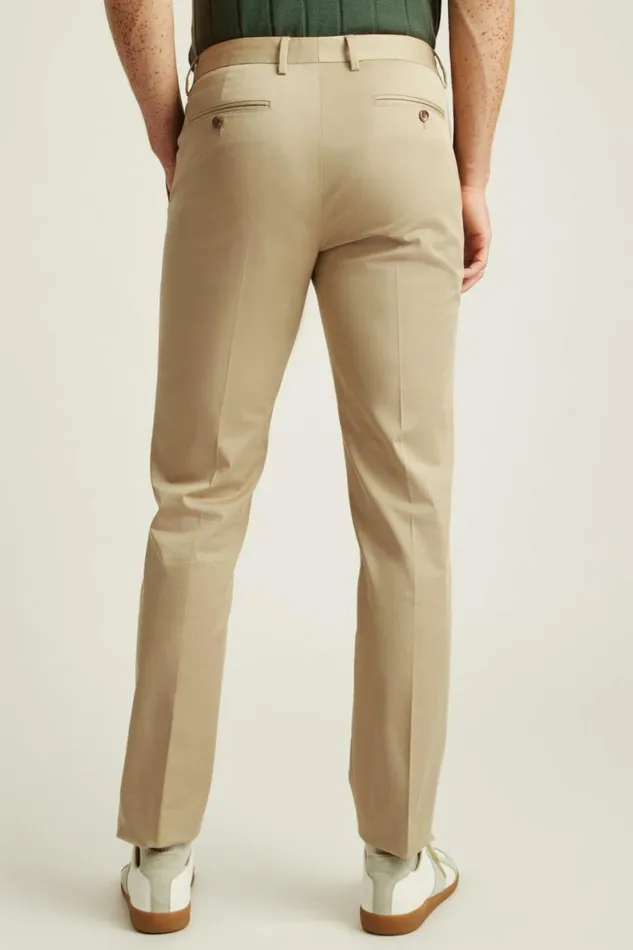 Men Jetsetter Italian Cotton Dress Pant British Khaki Bonobos Dress Pants