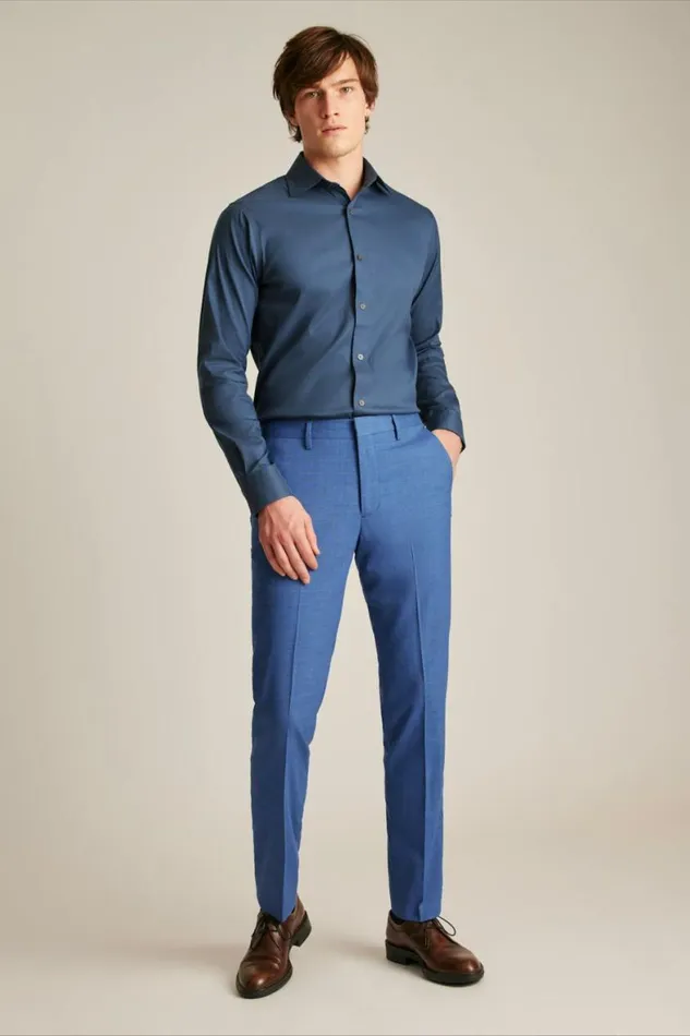 Men Jetsetter Stretch Dress Shirt Oceana Navy Bonobos Business Casual Shirts