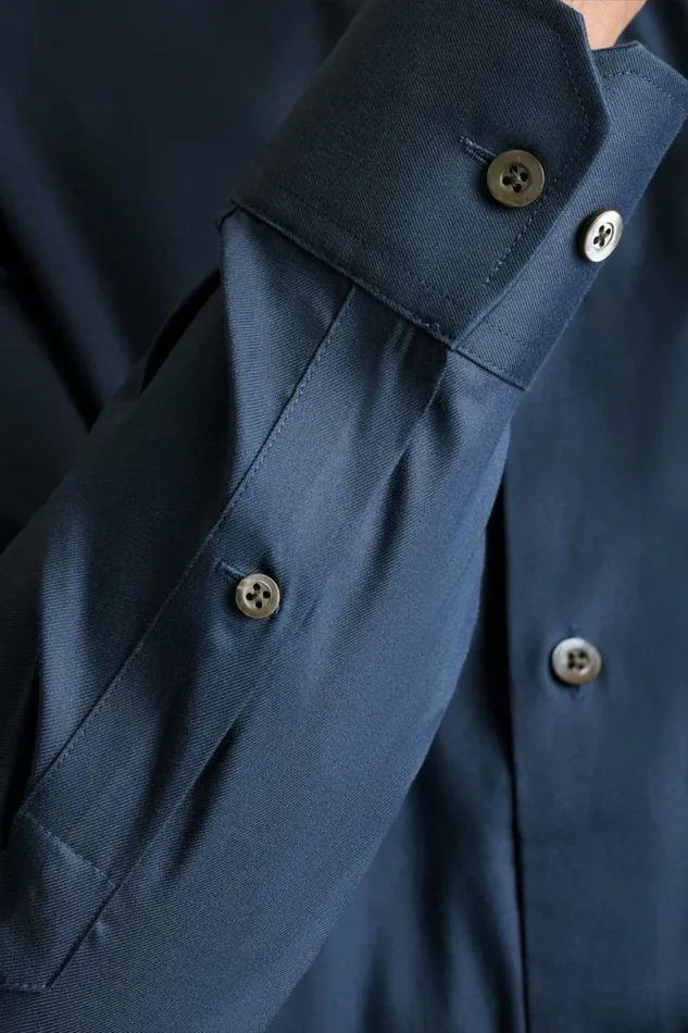 Men Jetsetter Stretch Dress Shirt Oceana Navy Bonobos Business Casual Shirts