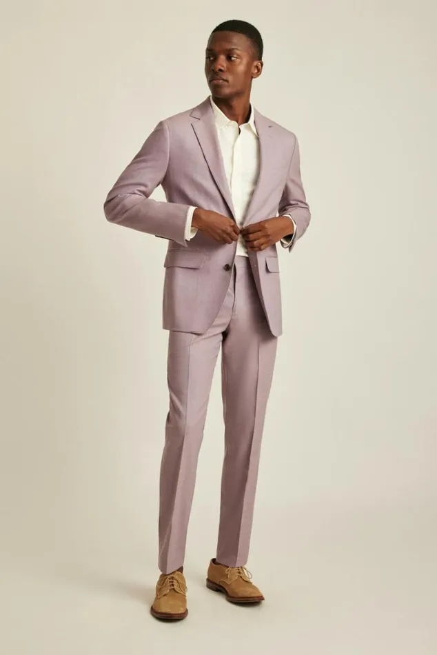 Men Jetsetter Wool Blazer Dusty Rose Bonobos Blazers and Sport Coats