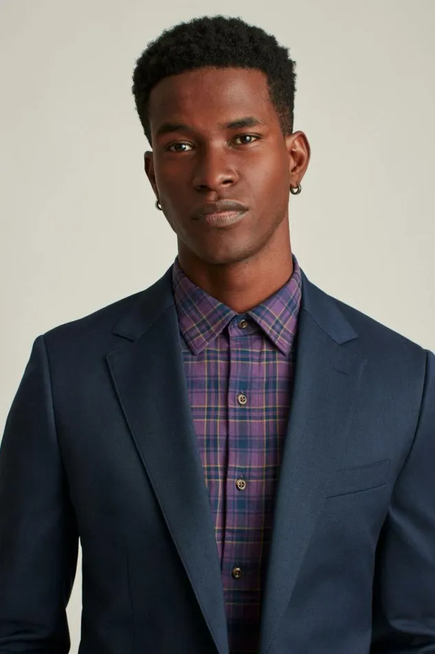 Men Jetsetter Wool Blazer Light Navy Bonobos Blazers and Sport Coats