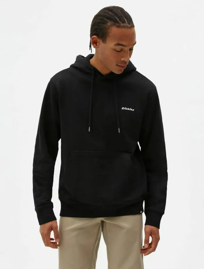 Men Jumpers and Sweatshirts Dickies Loretto Hoodie Black