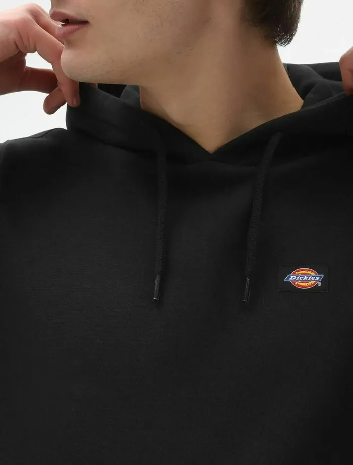 Men Jumpers and Sweatshirts Dickies Oakport Hoodie Black