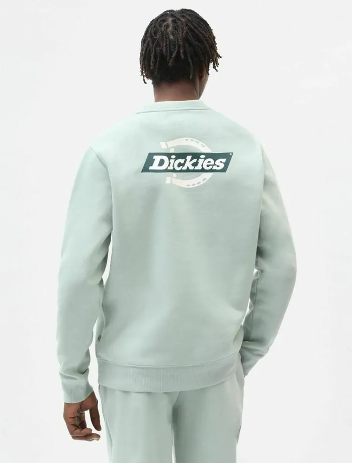Men Jumpers and Sweatshirts Dickies Ruston Sweatshirt Jadeite