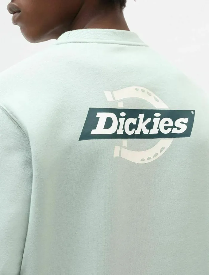 Men Jumpers and Sweatshirts Dickies Ruston Sweatshirt Jadeite
