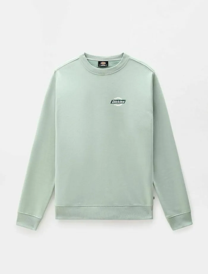 Men Jumpers and Sweatshirts Dickies Ruston Sweatshirt Jadeite