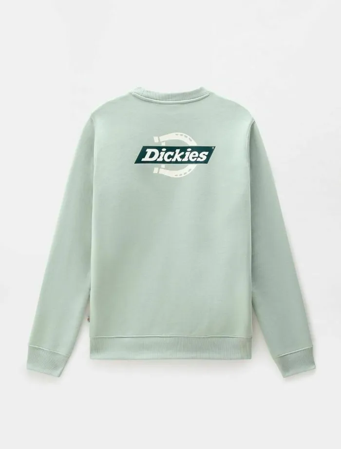 Men Jumpers and Sweatshirts Dickies Ruston Sweatshirt Jadeite