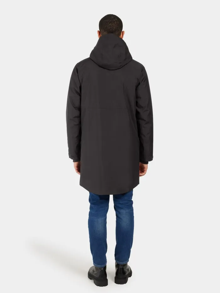 Men Kenny Parka Black Didriksons Autumn Jackets