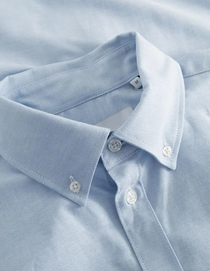 Men Kent Oxford Shirt 8211 Light Blue Les Deux ShirtsOvershirts