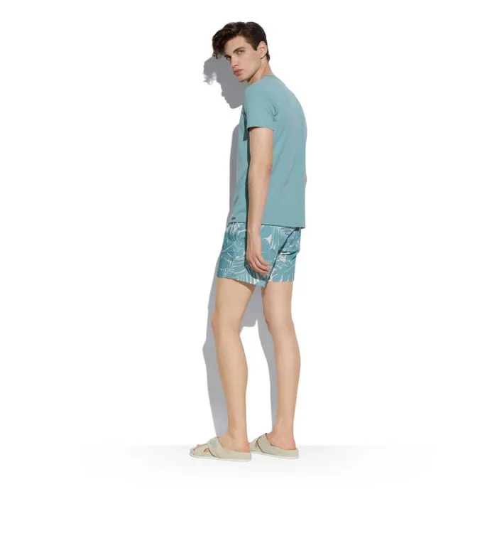 Men Knitwear Tom Ford Cotton Blend Melange Crew Neck TShirt Men Knitwear Tom Ford Cotton Blend Melange Crew Neck TShirt
