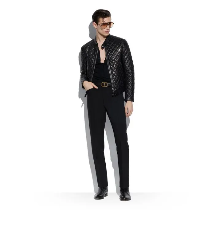 Men Knitwear Tom Ford Silk Blend Henley Black Men Knitwear Tom Ford Silk Blend Henley Black