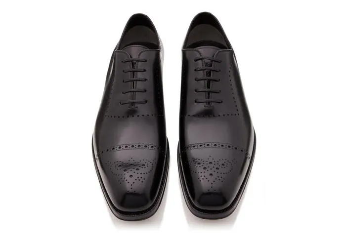 Men Laceups Tom Ford Edgar Oxford Brogue Black Men Laceups Tom Ford Edgar Oxford Brogue Black