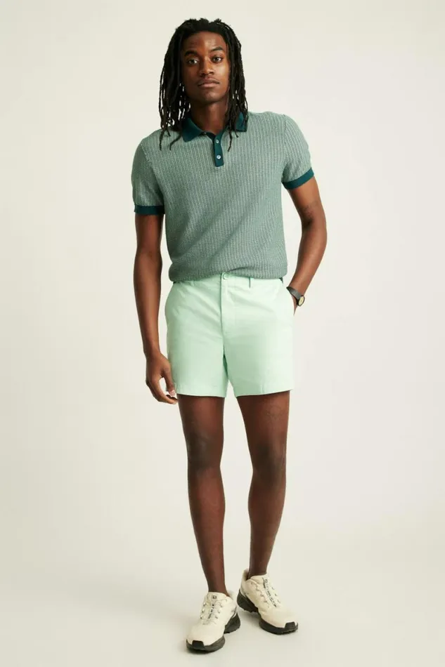 Men Lightweight Chino Short Silt Green Bonobos Chino Shorts