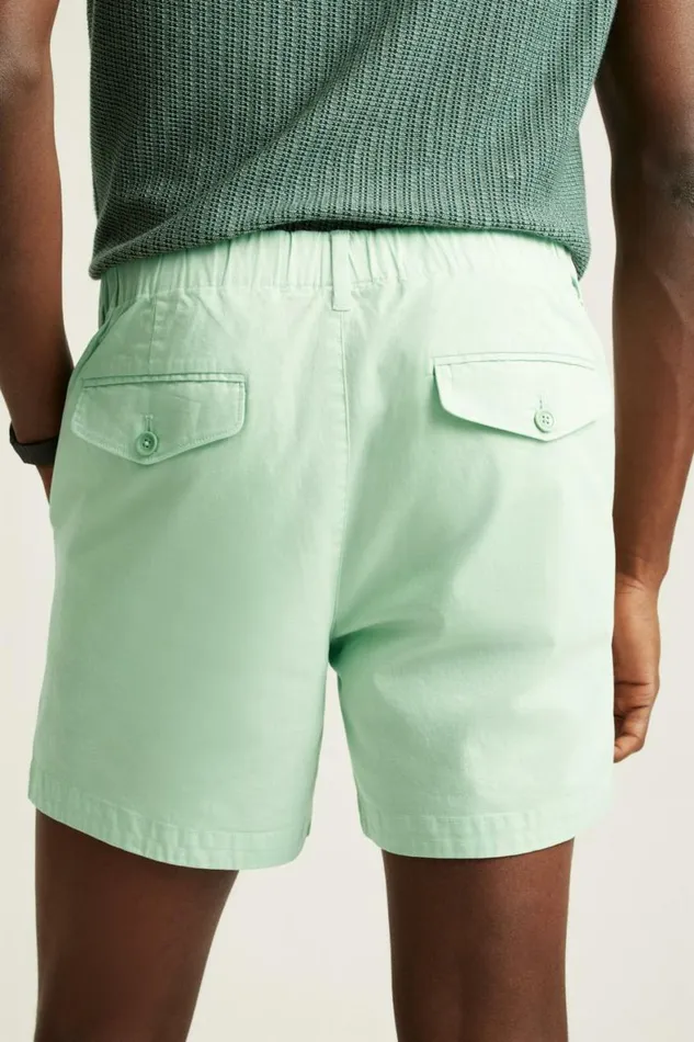 Men Lightweight Chino Short Silt Green Bonobos Chino Shorts