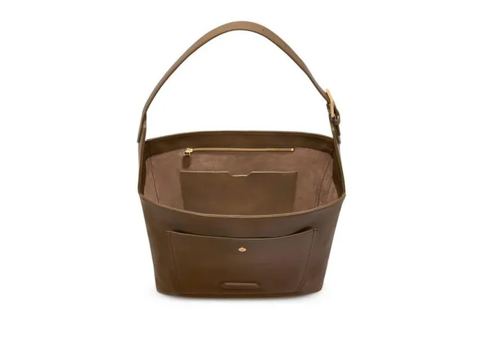 Men Luggage Tom Ford Natural Soft Leather Tote Bag Men Luggage Tom Ford Natural Soft Leather Tote Bag