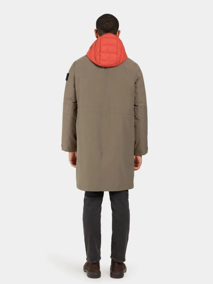 Men Malik Parka Walnut Didriksons Autumn Jackets