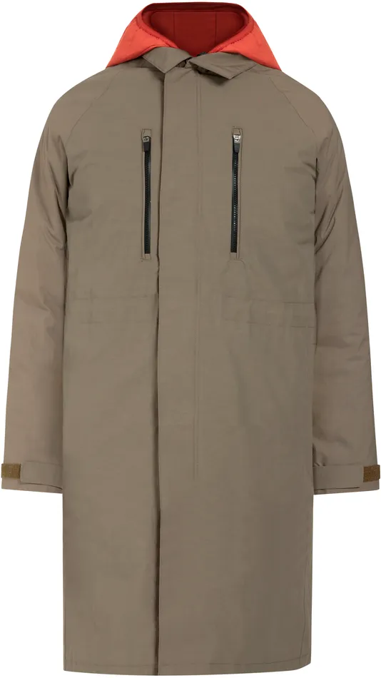 Men Malik Parka Walnut Didriksons Autumn Jackets