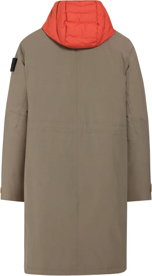 Men Malik Parka Walnut Didriksons Autumn Jackets