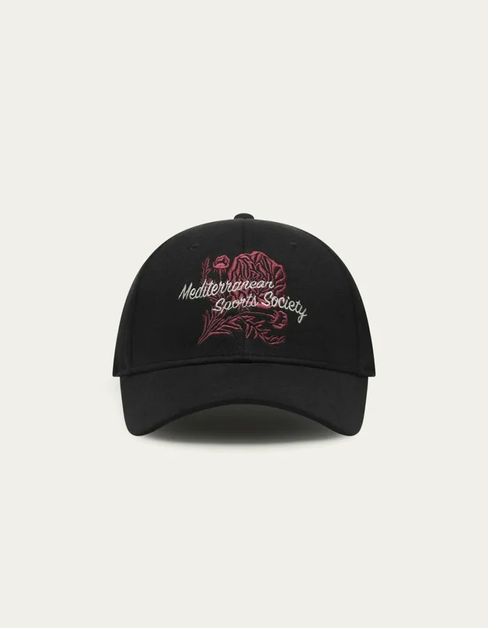 Men Mediterranean Baseball Cap 8211 BlackBlack Les Deux CapsHats