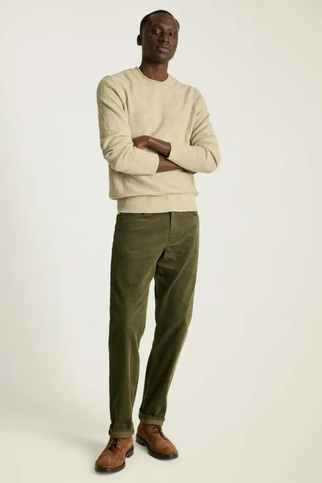 Men Merino Roll Neck Sweater Natural Bonobos Crew and VNeck Sweaters
