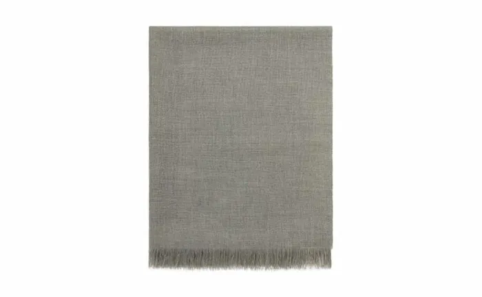 Men Mid Grey Fine Cashmere Scarf Manolo Blahnik Gifts For Him