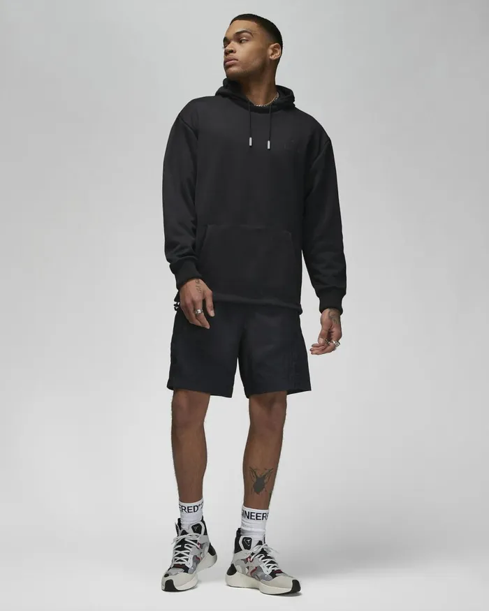 Men Nike Hoodies And Sweatshirts Jordan 23 Engineered Blackblack