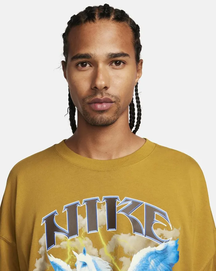 Men Nike Tops And TShirts Sportswear Bronzine