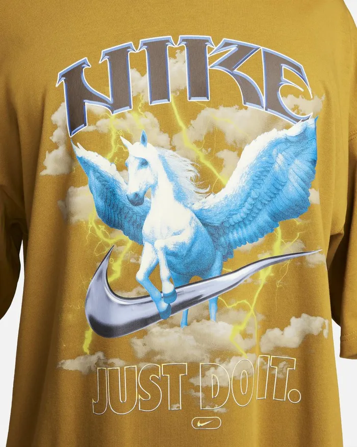 Men Nike Tops And TShirts Sportswear Bronzine