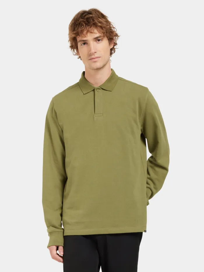 Men Noel Sweater Duffle Green Didriksons Hoodies and Sweatshirts