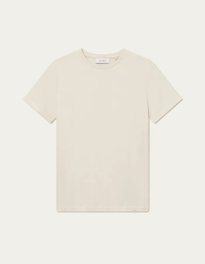 Men Norregaard Tonal TShirt 8211 Ivory Les Deux Tshirts
