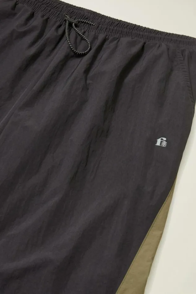Men Nylon Windbreaker Pant Black Bonobos Joggers and Athleisure