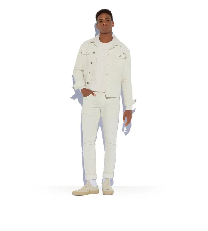 Men Outerwear Tom Ford 12 Waves Cord Denim Jacket