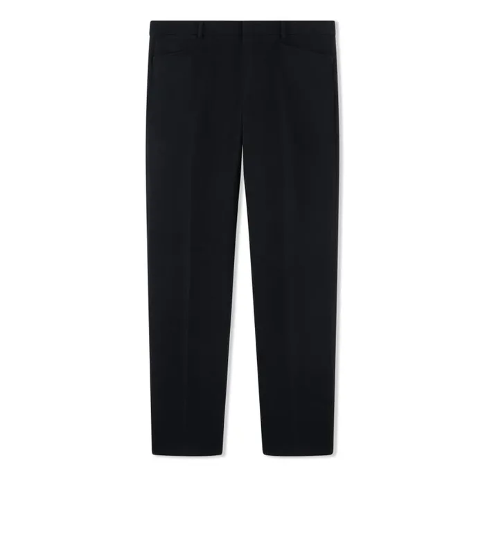 Men Pants and Shorts Tom Ford Wool Mohair Twill Atticus Trouser Green