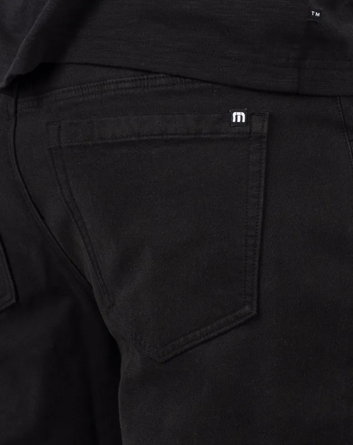 Men Pants TravisMathew CLOUD DENIM PANT Black