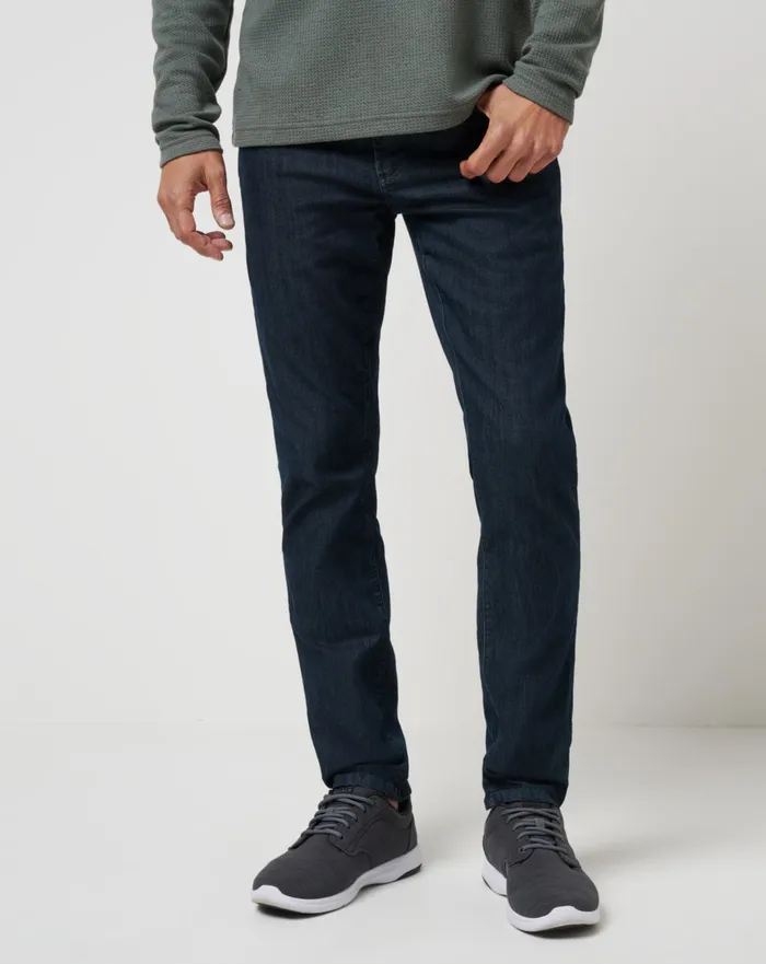 Men Pants TravisMathew LEGACY FEATHERWEIGHT JEANS Dark Denim