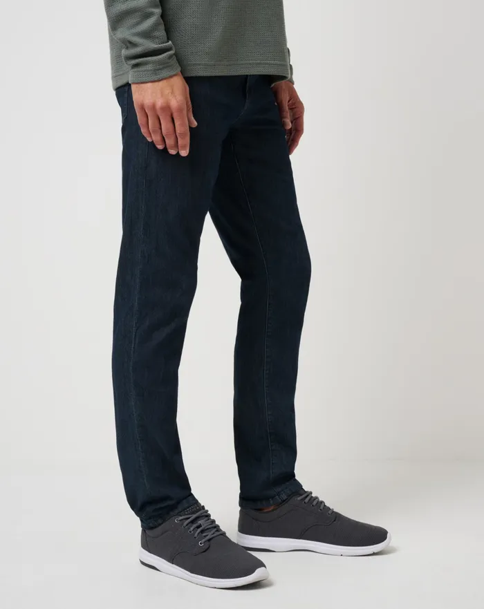 Men Pants TravisMathew LEGACY FEATHERWEIGHT JEANS Dark Denim