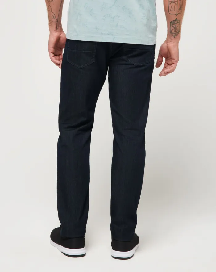 Men Pants TravisMathew LEGACY FEATHERWEIGHT JEANS Dark Denim
