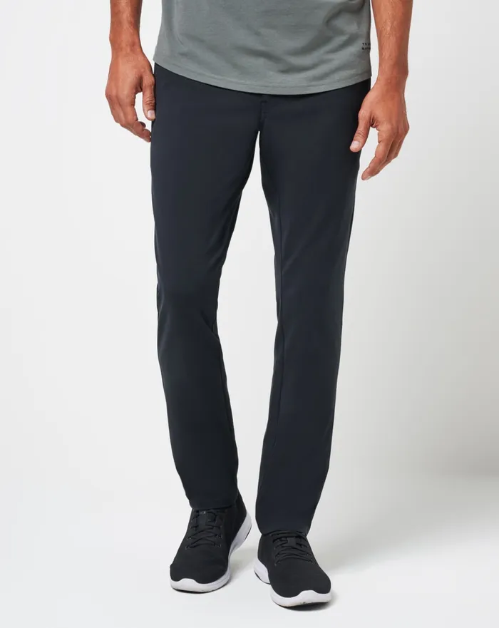 Men Pants TravisMathew LEGACY STRETCHKNIT PANT Black